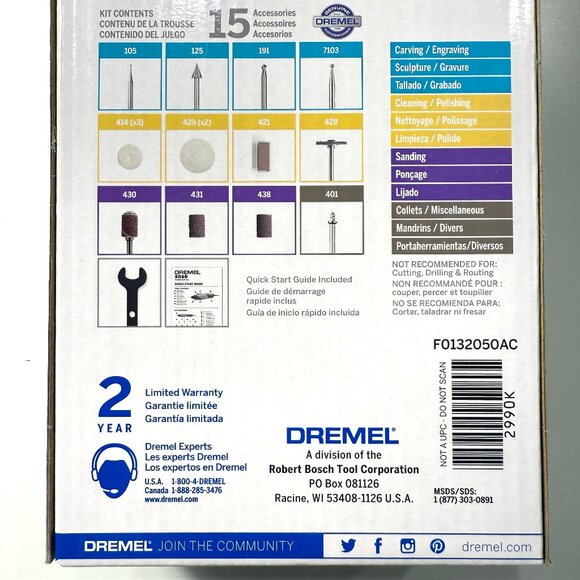 NIB Dremel Stylo+ 2050-15 - Picture 3 of 6